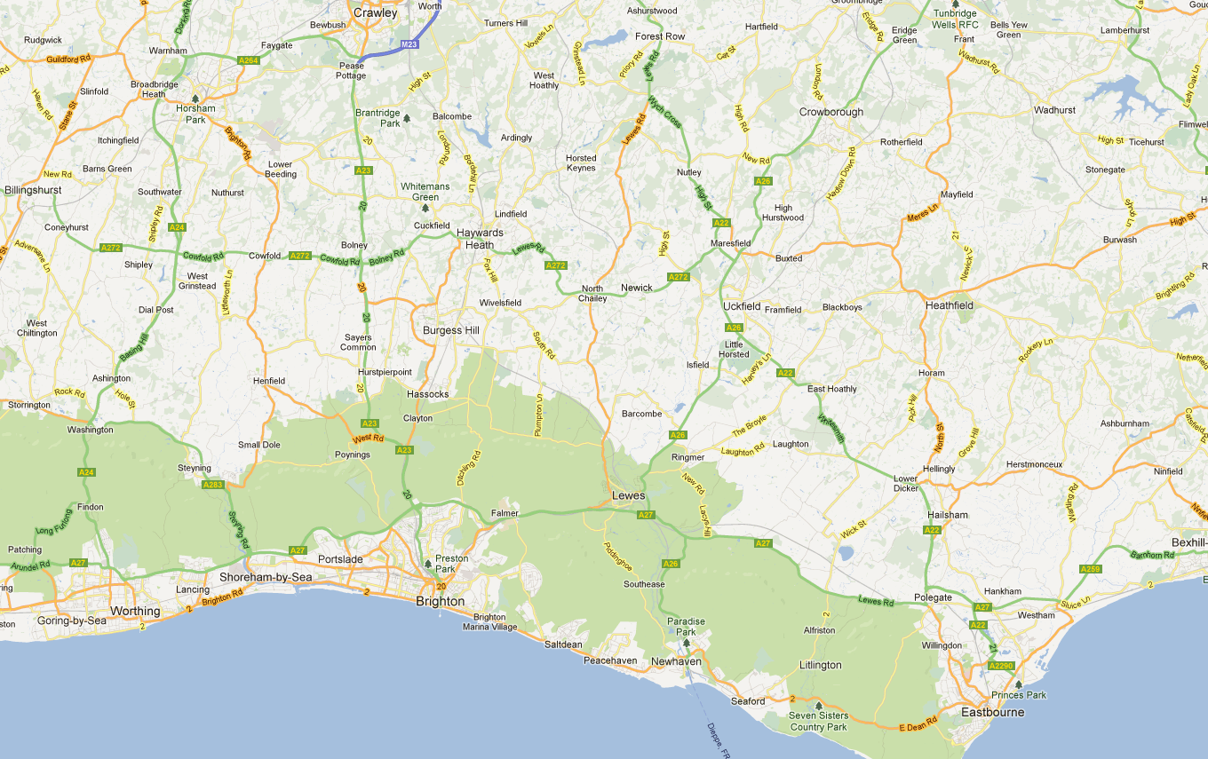 farrier-sussex-coverage-area-map-doug-foreman